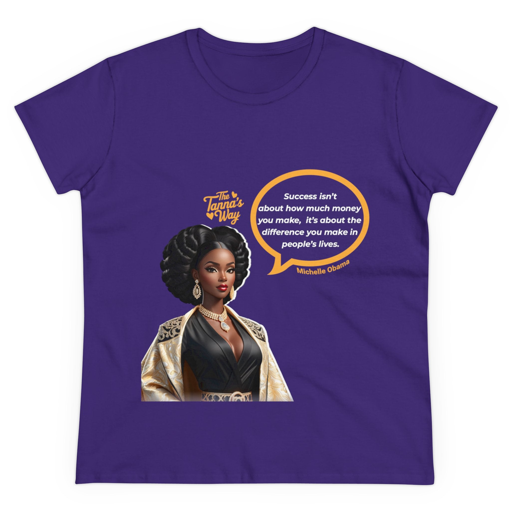 Michelle Obama | Women's Midweight Cotton Tee